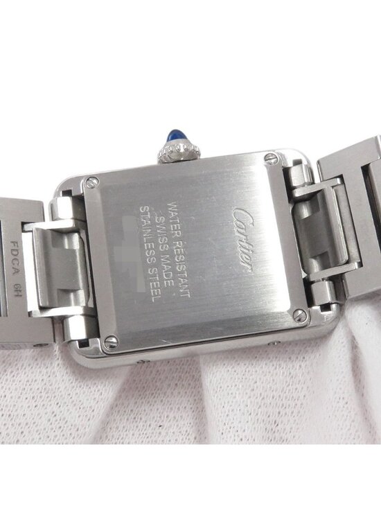 Cartier Tank Mast SM Watch Silver Dial Quartz main image 6